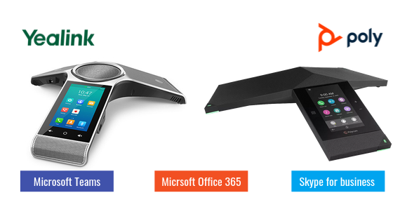 review yealink CP960 and Polycom trio 8800 for MS Teams Banner 1.png