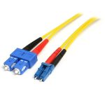 Startech. Com 1m single mode duplex fiber patch cable lc sc - myithub