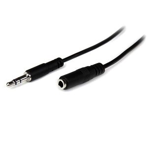 StarTech.com 1m Slim 3.5mm Stereo Extension M/F