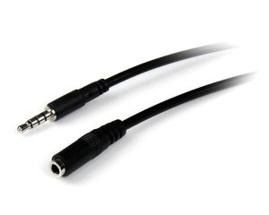 StarTech.com 1m 3.5mm 4 Position TRRS Headset Extension Cable M/F