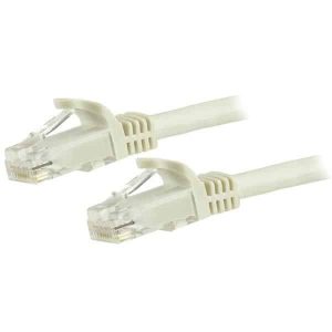 StarTech.com 5m CAT6 Ethernet Cable White CAT 6 Gigabit Ethernet Wire 650MHz 100W PoE RJ45 UTP Network/Patch Cord Snagless w/Strain Relief Fluke Tested/Wiring is UL Certified/TIA