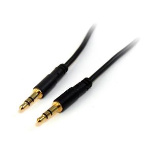 StarTech.com 3 ft Slim 3.5mm Stereo M/M