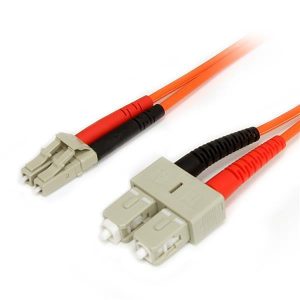 StarTech.com 1m Multimode 62.5/125 Duplex Fiber Patch Cable LC SC