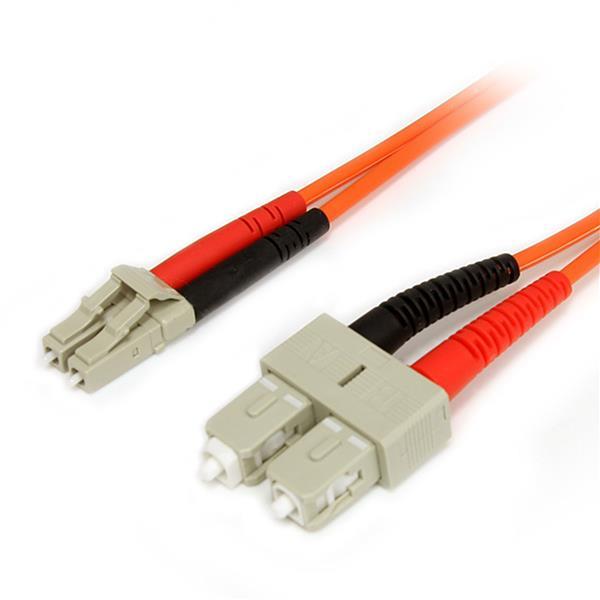 Startech. Com 1m multimode 62. 5/125 duplex fiber patch cable lc sc myithub