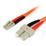 Startech. Com 2m multimode 62. 5/125 duplex fiber patch cable lc sc - myithub