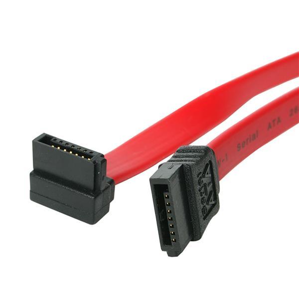Startech. Com 12in sata to right angle sata serial ata cable myithub