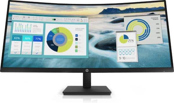 Hp p34hc g4 86. 4 cm (34") 3440 x 1440 pixels quad hd led black myithub