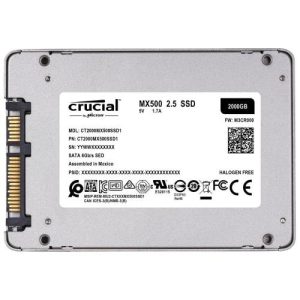 Micron Crucial MX500 2.5" 2TB Serial ATA III - CT2000MX500SSD1