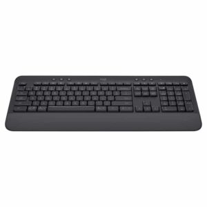 Logitech Signature K650 Comfort Full-Size Wireless Keyboard with Wrist Rest Graphite - Image 2