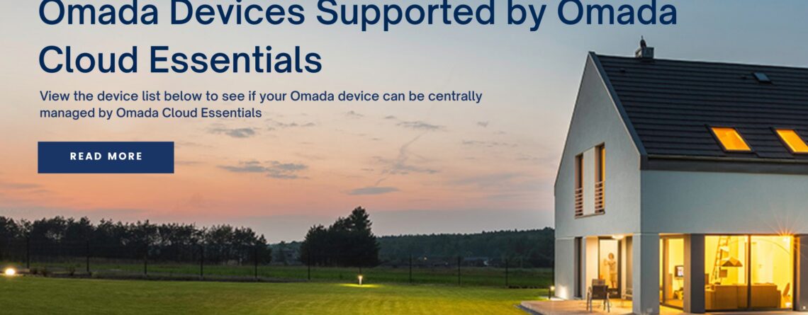 Omada devices supported by omada cloud essentials - myithub