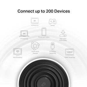 TP-Link Deco XE75 AXE5400 Tri-Band Mesh Wi-Fi 6E System(3-pack) 574 Mbps at 2.4 GHz + 2402 Mbps at 5 GHz + 2402 Mbps at 6 GHz - Image 3